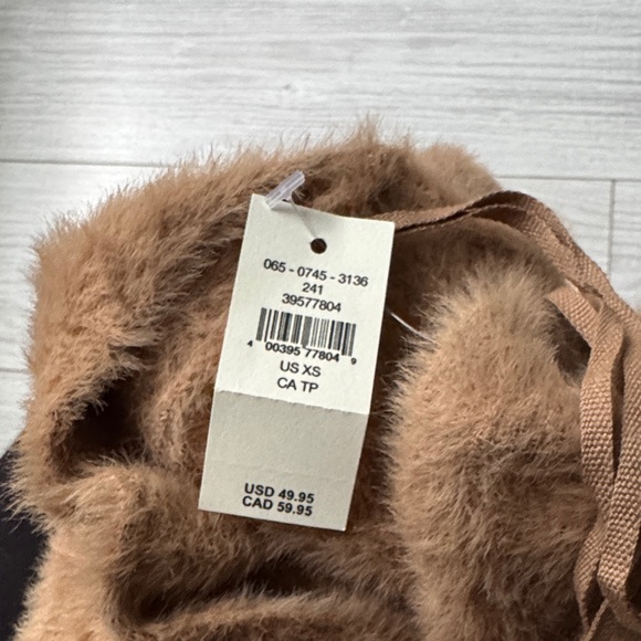 Aerie Brown V-Neck Sweater-XS - Picture 6 of 10